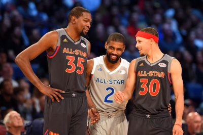 The NBA All-Star Game featuring Kevin Durant, Kyrie Irving, Steph Curry, etc.