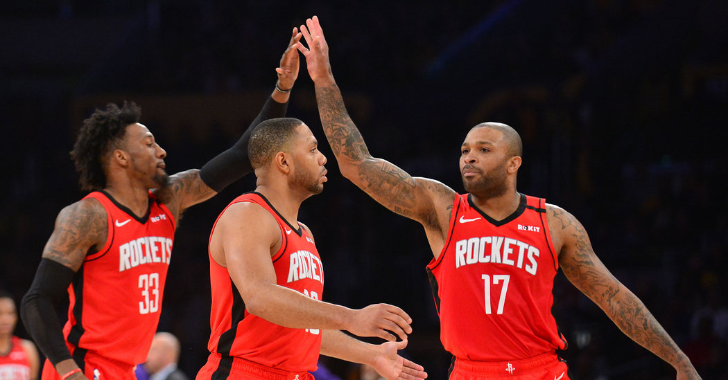 NBA: The Rockets small ball lineup