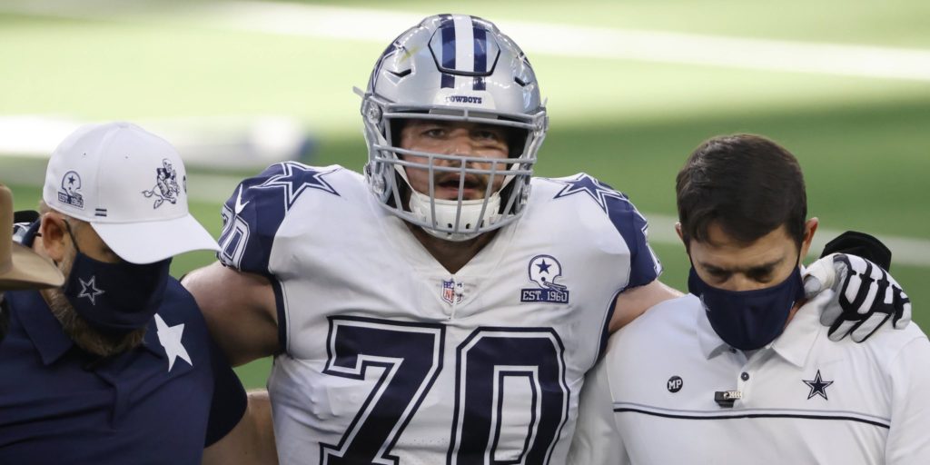 Dallas Cowboys: Zack Martin to miss 3-4 weeks with calf strain