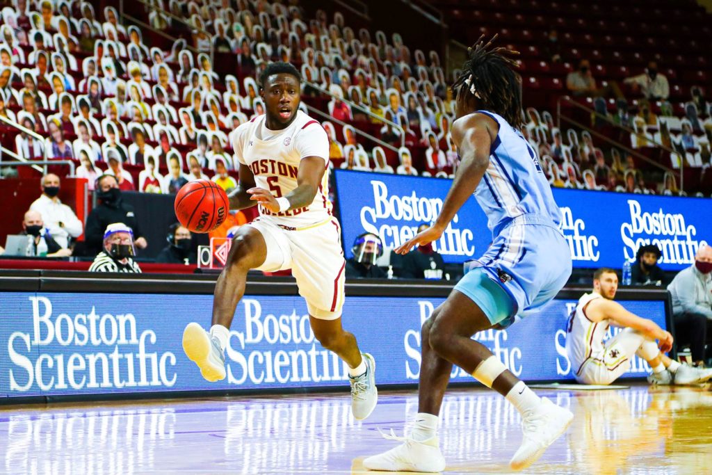 Boston College Eagles Bounce Back with 78-62 win over Maine