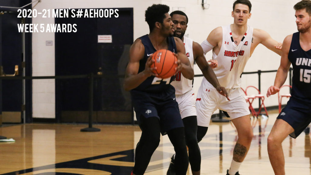 Stony Brook & UNH Sweep, NJIT Stuns in Men’s #AEHoops Action