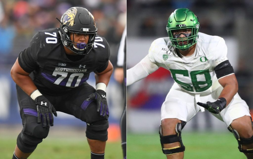 NFL Draft Profiles: Offensive Tackles Penei Sewell and Rashawn Slater