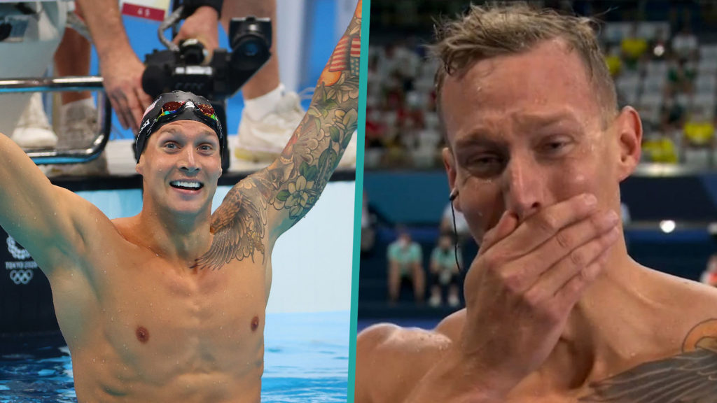 Olympics: After Winning Gold, Dressel’s Tears of Joy Are Also Ours