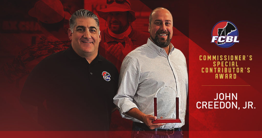Creedon Receives First Futures League Commissioner’s Special Contributor’s Award