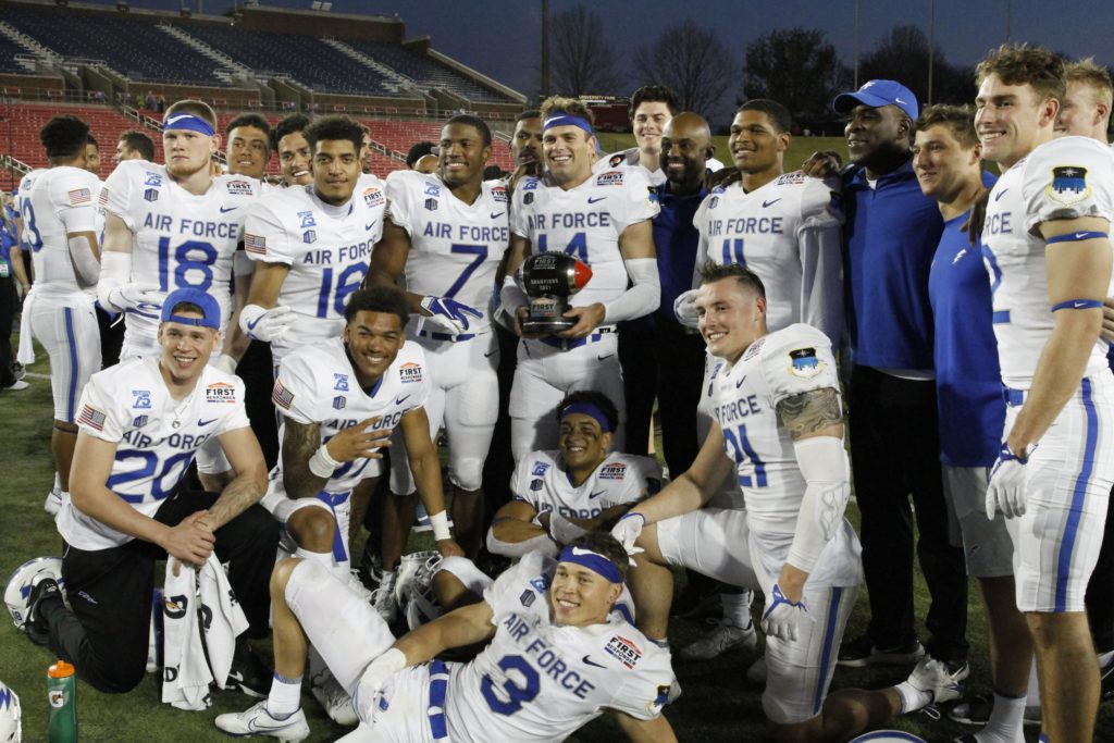 Air Force holds off late surge by Louisville to win 2021 First Responder Bowl 31-28