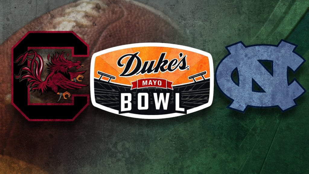 Duke’s Mayo Bowl: UNC Take on the South Carolina Gamecocks