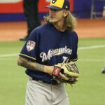 picture of MLB closer and pitcher Josh Hader, traded at MLB trade deadline from Milwaukee Brewers to San Diego Padres